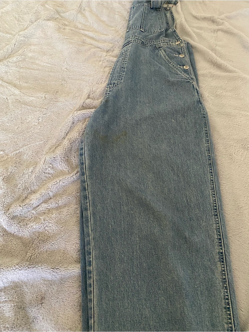 Vintage GAP Light Blue Denim Women's Overalls - Picture 10 of 12